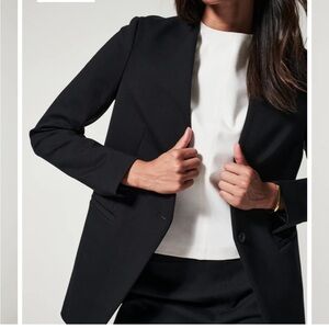 NWT- Spanx Perfect Oversized Blazer- Black- Medium
